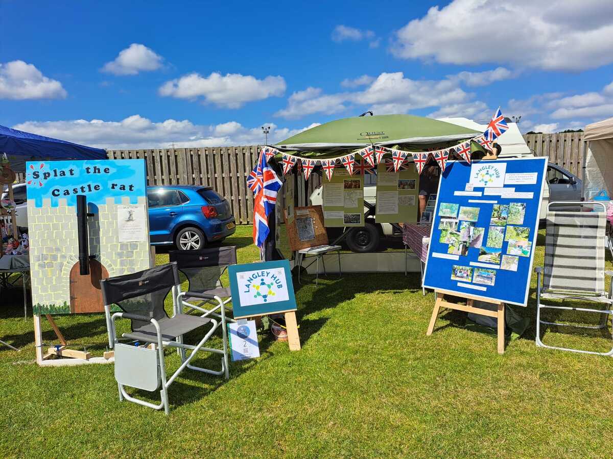 Langley Hub Stand at Fawley Armed Forces Day